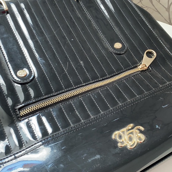 Ted Baker Patent Leather Work Computer Bag - Picture 5 of 9